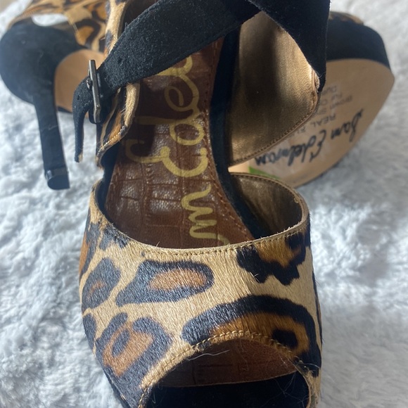 139. Sam Edelman real fur higher heel size 6.5 - Picture 7 of 11